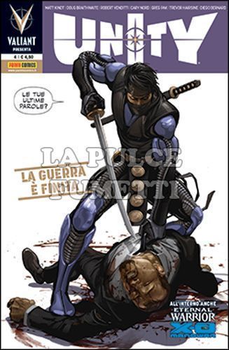 VALIANT PRESENTA #     4: UNITY 4 : LA GUERRA E' FINITA